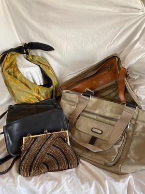 Six hand bags