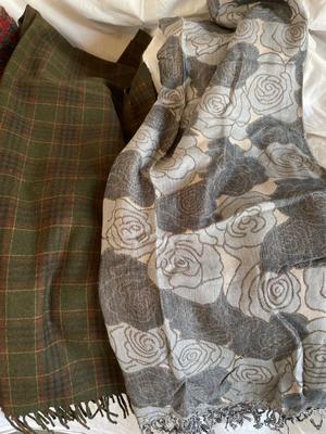 Assortment of shawls and wraps