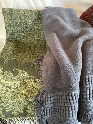 Assortment of shawls and wraps