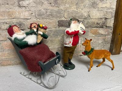 Byer’s Carolers, Santa and Reindeer