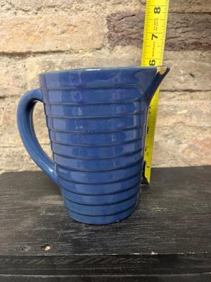 Quirky Lot - Swan, Decanter, Blue stoneware