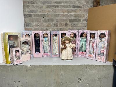 Porcelain Doll Lot