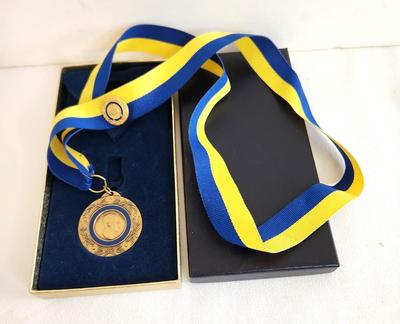 Lot #12 Rotary Medal and Pin - Paul Harris Fellow Award