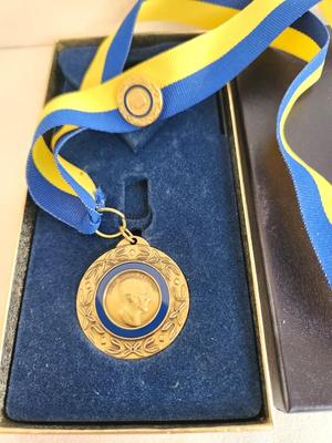 Lot #12 Rotary Medal and Pin - Paul Harris Fellow Award