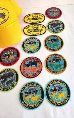 Lot #17 Lot of 12 Model A Club Patches - Hat