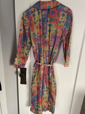 Colorful dress and two piece