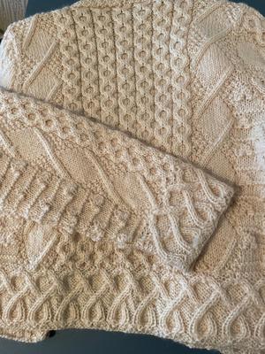 Vest and sweater