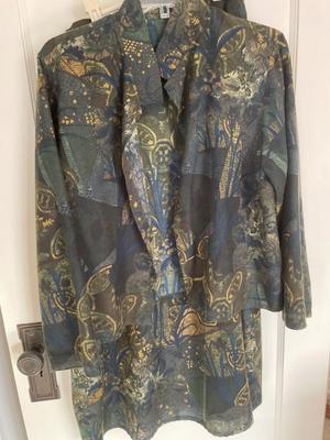 Variety of dresses and three piece outfits