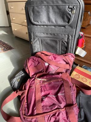 Luggage and assorted travel bags