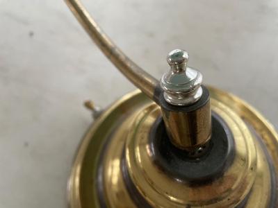 Two vintage lamps