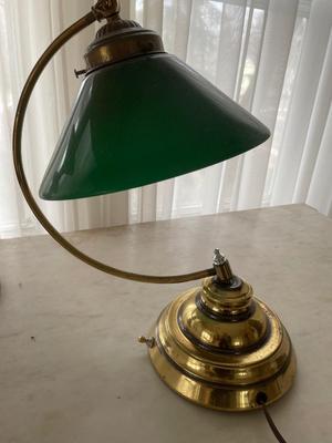 Two vintage lamps