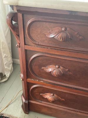 Three drawer amazing wood dresser