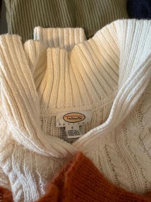 Assorted women’s sweaters