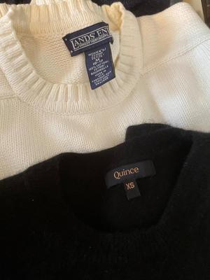 Assorted women’s sweaters