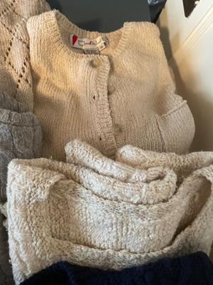 Selection of women’s cardigans