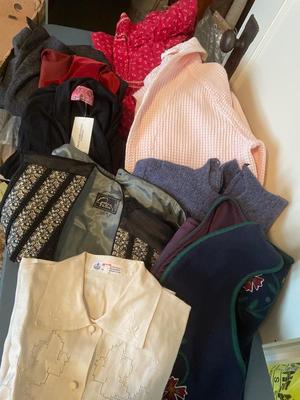 Assorted women’s clothing