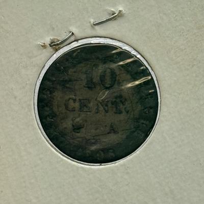 LOT 542J: 1808-A Napoléon Paris France Gold 10 Cent Coin