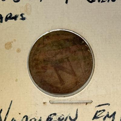 LOT 542J: 1808-A Napoléon Paris France Gold 10 Cent Coin