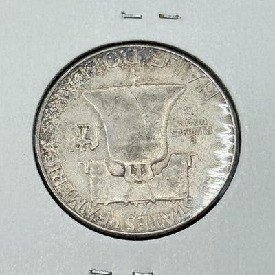 LOT 547J: 1948-P & 1950-P Benjamin Franklin Liberty Bell US Half Dollar Coins (90% Silver)