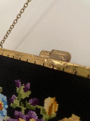 Vintage tapestry small purse