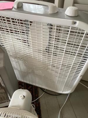 Fans and heater