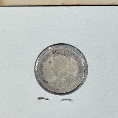 LOT 548J: 1920-1966 Canadian Dime 10 Cent Coins (80% Silver, 20% Copper)