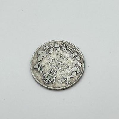 LOT 548J: 1920-1966 Canadian Dime 10 Cent Coins (80% Silver, 20% Copper)