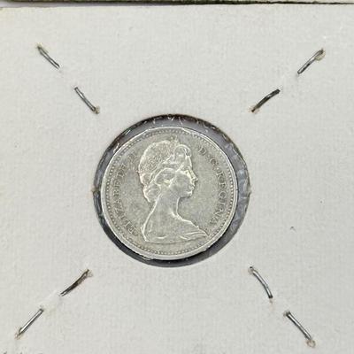 LOT 548J: 1920-1966 Canadian Dime 10 Cent Coins (80% Silver, 20% Copper)