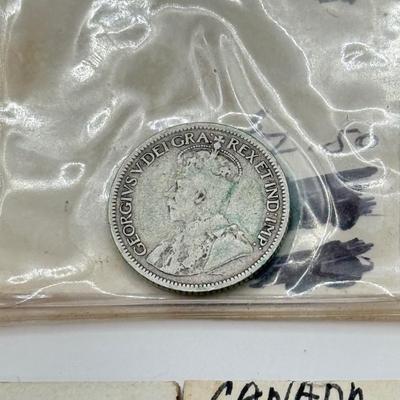 LOT 548J: 1920-1966 Canadian Dime 10 Cent Coins (80% Silver, 20% Copper)