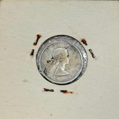 LOT 548J: 1920-1966 Canadian Dime 10 Cent Coins (80% Silver, 20% Copper)