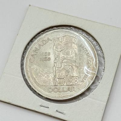 LOT 549J: 1935-1964 Canadian One Dollar Coins (80% Silver)