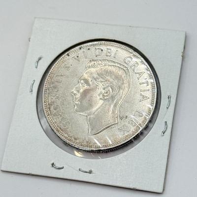 LOT 549J: 1935-1964 Canadian One Dollar Coins (80% Silver)