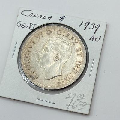 LOT 549J: 1935-1964 Canadian One Dollar Coins (80% Silver)