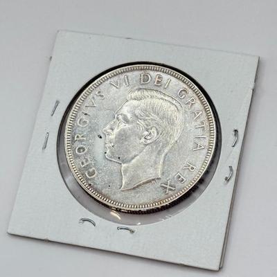 LOT 549J: 1935-1964 Canadian One Dollar Coins (80% Silver)