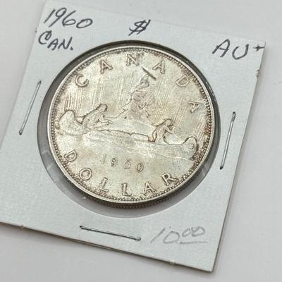 LOT 549J: 1935-1964 Canadian One Dollar Coins (80% Silver)