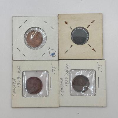 LOT 556J: Canadian Pennies from 1920s to Late 20th Century