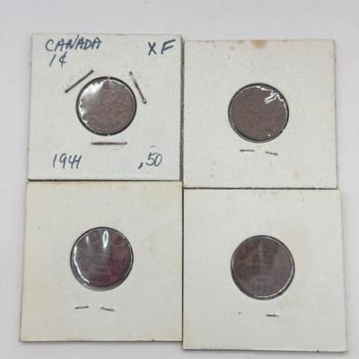 LOT 556J: Canadian Pennies from 1920s to Late 20th Century