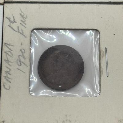 LOT 556J: Canadian Pennies from 1920s to Late 20th Century