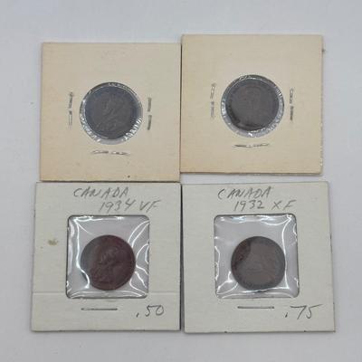 LOT 556J: Canadian Pennies from 1920s to Late 20th Century