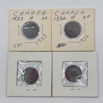 LOT 556J: Canadian Pennies from 1920s to Late 20th Century