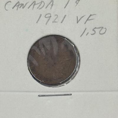 LOT 556J: Canadian Pennies from 1920s to Late 20th Century
