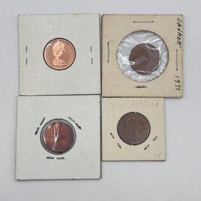 LOT 556J: Canadian Pennies from 1920s to Late 20th Century