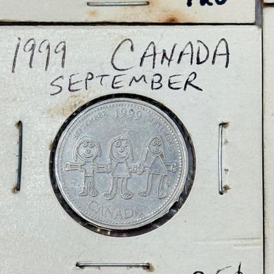 LOT 557J: Vintage “VOTE CARTER” Jimmy Carter Medallion/Coin, Canadian Pennies & Collection of Foreign Coins