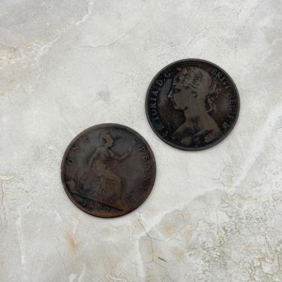 LOT 558J: Antique & Vintage Collection of Foreign Coins & Tokens