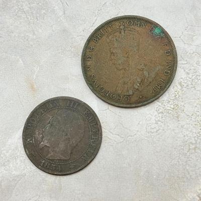 LOT 558J: Antique & Vintage Collection of Foreign Coins & Tokens