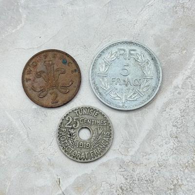 LOT 558J: Antique & Vintage Collection of Foreign Coins & Tokens