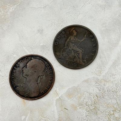 LOT 558J: Antique & Vintage Collection of Foreign Coins & Tokens