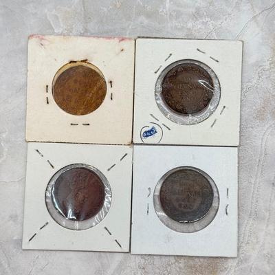 LOT 559J: 1884-1912 Canadian Large One Cent Coins