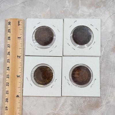 LOT 559J: 1884-1912 Canadian Large One Cent Coins