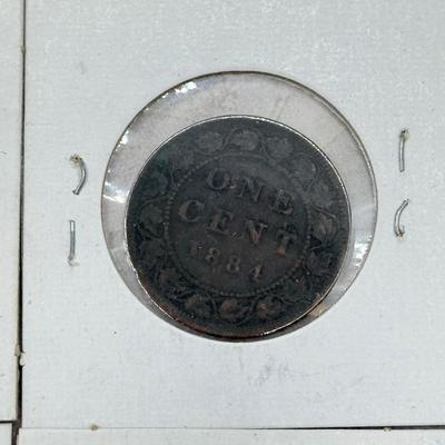LOT 559J: 1884-1912 Canadian Large One Cent Coins